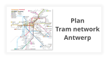 Plan Tram network Antwerp