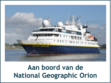 Aan boord van de National Geographic Orion