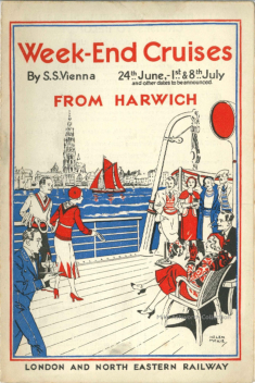 Cruisebrochure LNER - Week-End Cruises - Exact jaartal onbekend - ©Mike Ashworth Collection