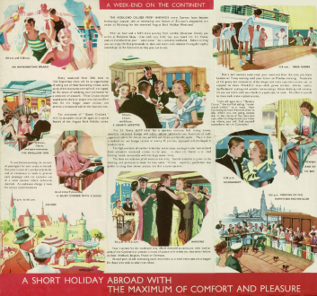 Cruisebrochure LNER 1937 - Week-End Cruises - ©Mike Ashworth Collection