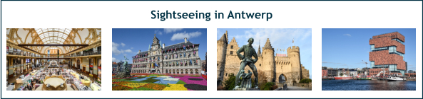 Sightseeing in Antwerp