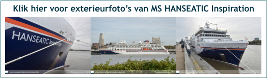 Klik hier voor exterieurfoto’s van MS HANSEATIC Inspiration