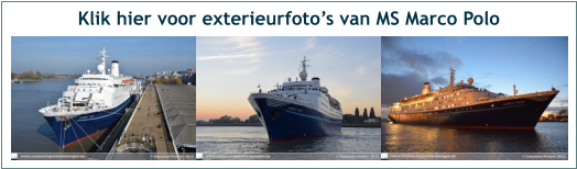 Klik hier voor exterieurfoto’s van MS Marco Polo