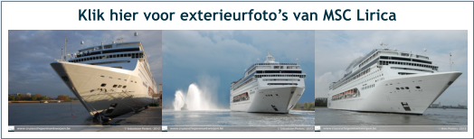 Klik hier voor exterieurfoto’s van MSC Lirica