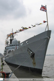 HMS Edinburgh in Antwerpen - ©Sebastiaan Peeters