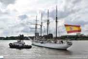 Tall Ship Juan Sebastian de Elcano in Antwerpen - ©Sebastiaan Peeters