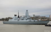 HMS Diamond D34 in Antwerpen - ©Frans Truyens