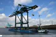 Containerkraan MSC Home Terminal in Antwerpen - ©Sebastiaan Peeters