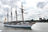 Tall Ship Juan Sebastian de Elcano in Antwerpen - ©Sebastiaan Peeters