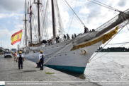 Tall Ship Juan Sebastian de Elcano in Antwerpen - ©Sebastiaan Peeters