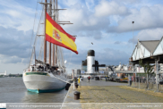 Tall Ship Juan Sebastian de Elcano in Antwerpen - ©Sebastiaan Peeters