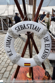 Tall Ship Juan Sebastian de Elcano in Antwerpen - ©Sebastiaan Peeters