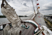 Tall Ship Juan Sebastian de Elcano in Antwerpen - ©Sebastiaan Peeters