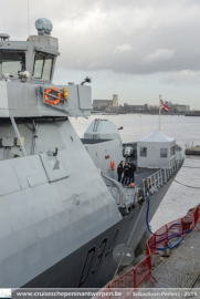 HMS Diamond D34 in Antwerpen - ©Sebastiaan Peeters