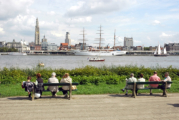 Sea Cloud II in Antwerpen - ©Stadsarchief Antwerpen 2705#342