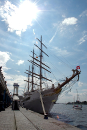 Sea Cloud II in Antwerpen - ©Stadsarchief Antwerpen 2705#342