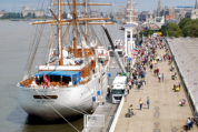 Sea Cloud II in Antwerpen - ©Stadsarchief Antwerpen 2705#342