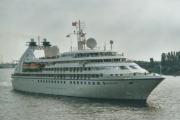 Seabourn Pride in Antwerpen - ©Ludo Janssens