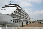 Silver Whisper in Antwerpen - ©Sebastiaan Peeters