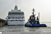 Silver Whisper in Antwerpen - ©Sebastiaan Peeters