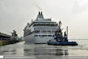 Silver Whisper in Antwerpen - ©Sebastiaan Peeters