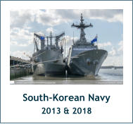 South-Korean Navy 2013 & 2018
