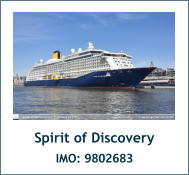 Spirit of Discovery IMO: 9802683