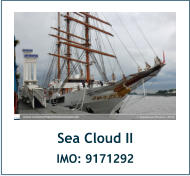 Sea Cloud II IMO: 9171292