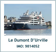 Le Dumont D’Urville IMO: 9814052