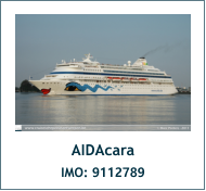 AIDAcara IMO: 9112789