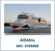 AIDAblu IMO: 9398888