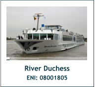 River Duchess ENI: 08001805 River Duchess ENI: 08001805