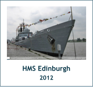 HMS Edinburgh 2012