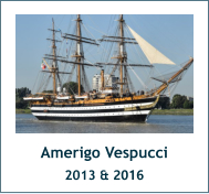 Amerigo Vespucci 2013 & 2016