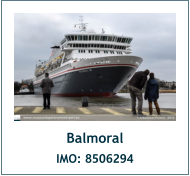 Balmoral IMO: 8506294