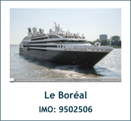 Le Boréal IMO: 9502506