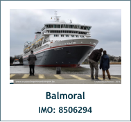 Balmoral IMO: 8506294