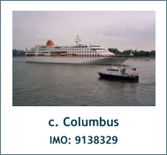 c. Columbus IMO: 9138329