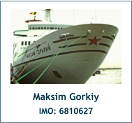 Maksim Gorkiy IMO: 6810627