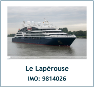 Le Lapérouse IMO: 9814026