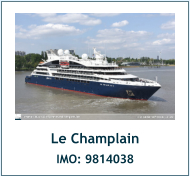 Le Champlain IMO: 9814038