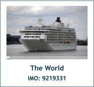 The World IMO: 9219331