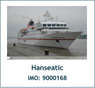 Hanseatic IMO: 9000168