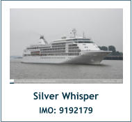 Silver Whisper IMO: 9192179