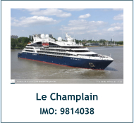 Le Champlain IMO: 9814038